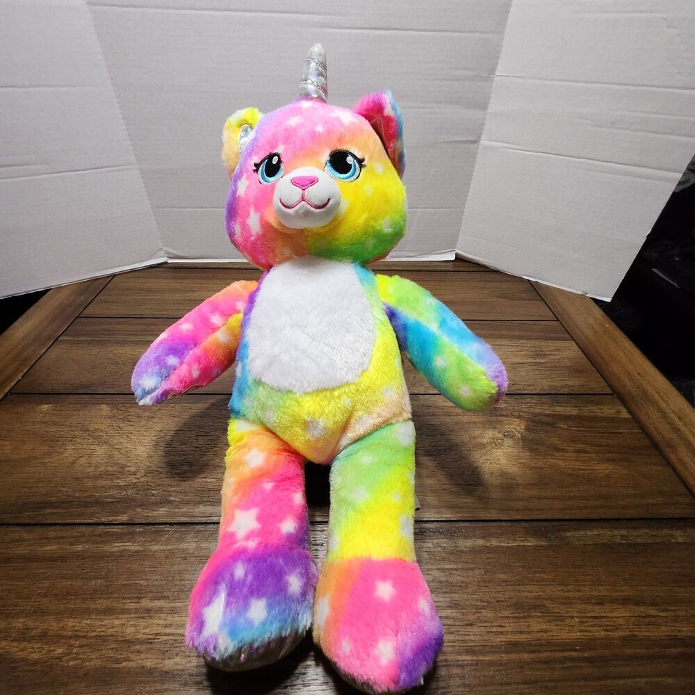 B-A-B Workshop Rainbow Kittycorn Plush